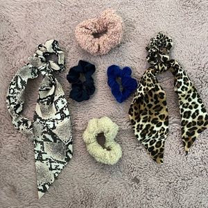 Bundle of 6 Scruncies